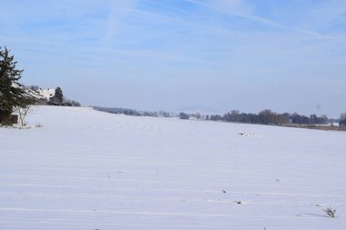 Alman Muensterland 'inde kış