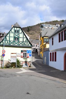 Eski Lorch kasabasının manzarası