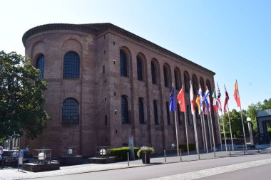 Roman basilica in Trier, Germany clipart