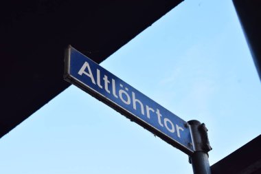 sokak adı, Altloehrtor