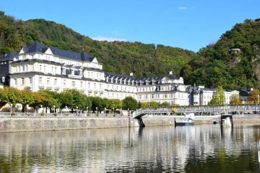 beautiful view of the city Bad Ems clipart