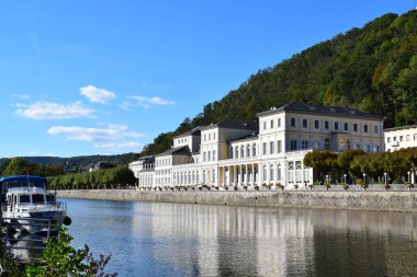 view of the city Bad Ems with the Casino clipart