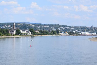 Neuwied Engers 'da Ren akışı düşük