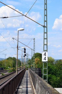 Demiryolu köprüsü Kronprinz Wilhelm Bruecke