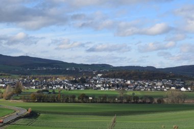 kırsal alanın manzarası, seçici odak