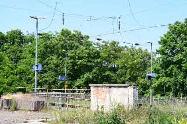 Ren 'in eski tren istasyonu.