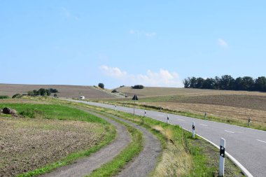 Eifel kırsalında yol
