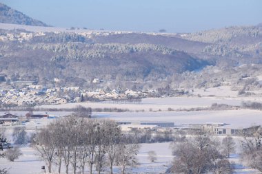 Dağların güzel manzarası