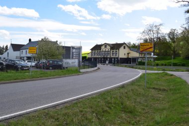 Mendig yakınlarındaki Reginarisbrunnen yerleşim yeri, eski soda fabrikası üretim alanı