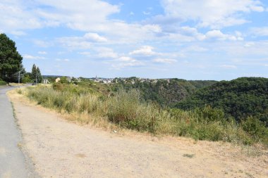 side valley above the Loreley clipart