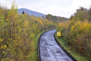 removed road B262 near Mendig clipart