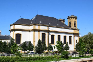 the church glise catholique Saint-Maximin  Thionville clipart