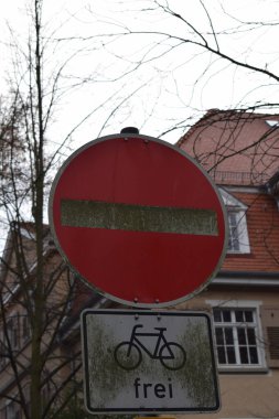 Almanya 'da şehrin işareti.