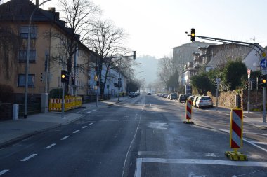 Koblenz şehrinin manzarası