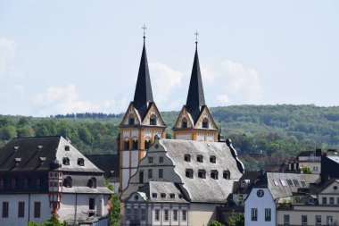 Koblenz 'in eski sahil şeridi.