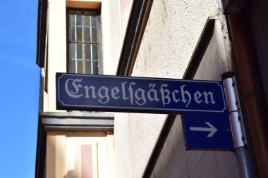 Sokak adı, Engelsgasschen.