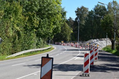 Lüksemburg 'da yol çalışmaları