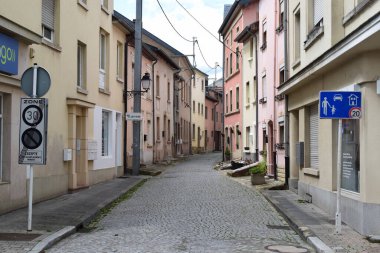 Grevenmacher, Lüksemburg 'da eski bir kasaba caddesi.