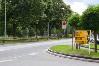 Lüksemburg 'da sokak tabelası