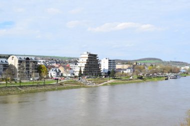 Şehir cephelerinin manzarası
