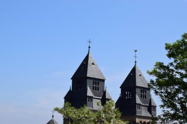 Güzel tarihi mimari manzarası manzarası