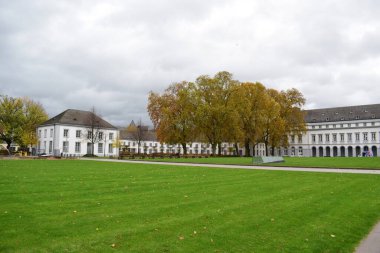 Schloss Koblenz, sonbahar havasına gir.