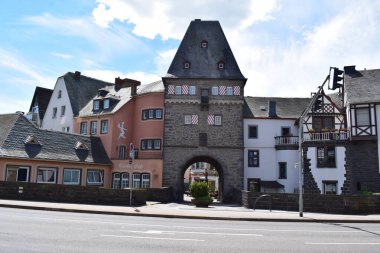 Mayen 'de şehir kapısı Brueckentor