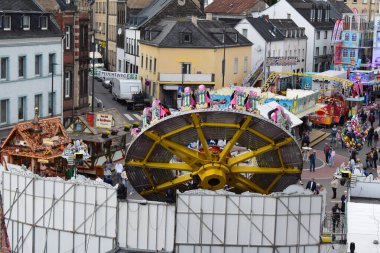 Lukasmarkt, Mayen 'de sonbahar eğlence pazarı.