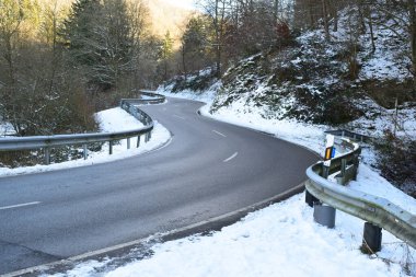 Dağların güzel manzarası