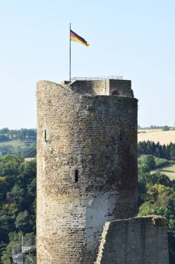 the tower of the castle clipart