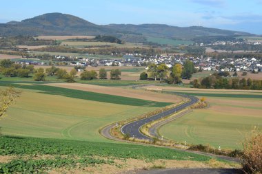 Güzel doğa manzarasının manzarası