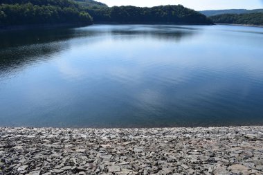 Yazın güzel Ruhrsee manzarası