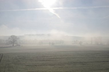 sabah kırsal manzara