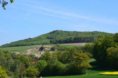 kırsal alanın manzarası, seçici odak