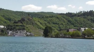 Güzel ortaçağ mimarisinin manzarası