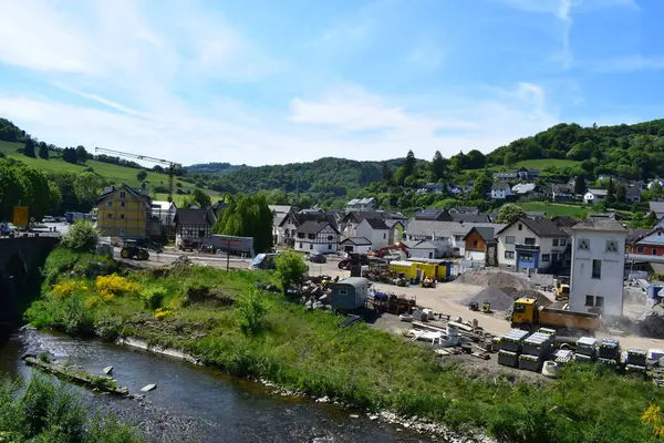 2025 'te Almanya' nın Schuld şehrinde yeniden inşa alanı