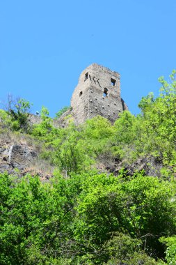 Ahr vadisindeki eski kale.