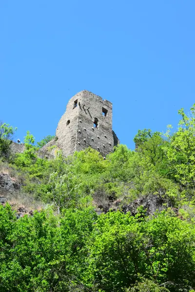 Altenahr şehrindeki antik kale, GErmany