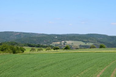 Dağların güzel manzarası