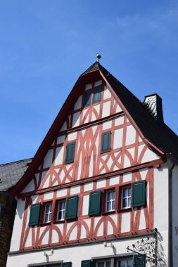 Şehir cephelerinin manzarası