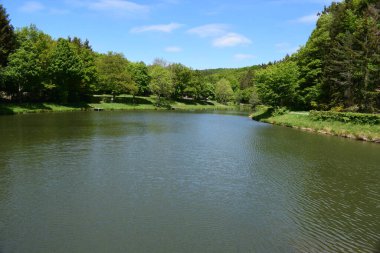Güzel Alpler manzarasının manzarası