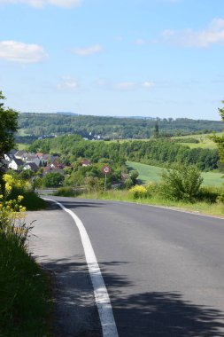 Kırsal manzaranın güzel manzarası
