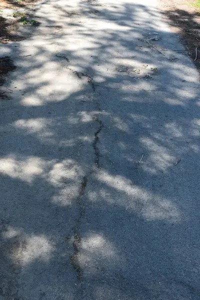 Yeşil çimen desenli yol yüzeyi