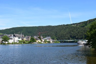 Güzel liman manzarası