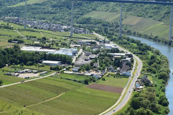 Mosel river in Germany, Zeltingen area