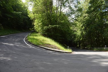 Dağların güzel manzarası