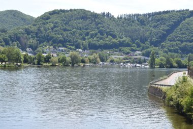 Treis-Karden Mosel Vadisi 'nde, Treis güney tarafında.