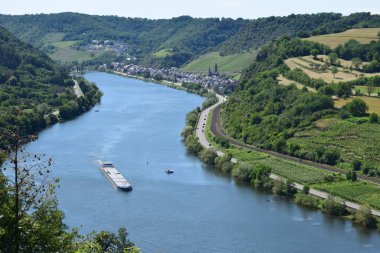 Almanya 'daki Mosel Nehri