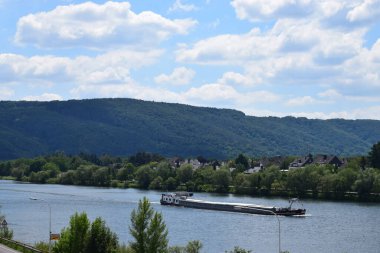 Güzel liman manzarası