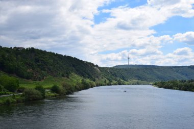 Nehir ve dağ manzarası